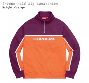 supreme sweater orange