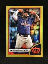 Wladimir Balentien 2023 Topps World Baseball Classic GOLD /50 SP #31 Netherlands