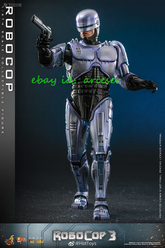 HT 1/6 Mms669d49 Robocop Robocop 3 Special Version Action Figure