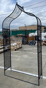 Wrought Iron Garden Arch Trellis