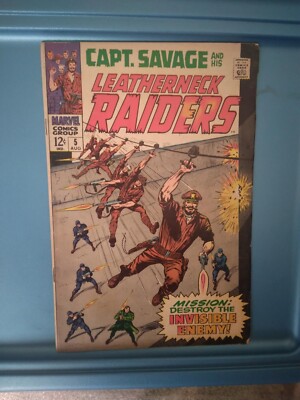 CAPT. SAVAGE AND HIS LEATHERNECK RAIDERS #5 Destroy the Invisible Enemy