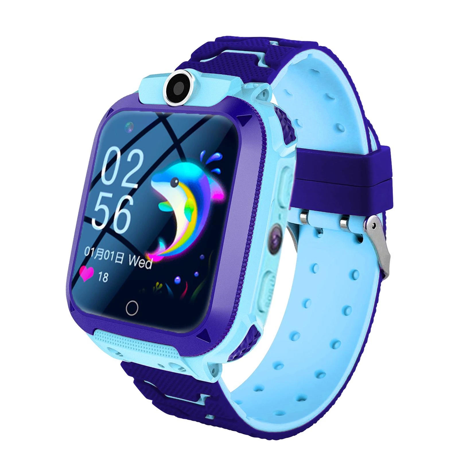KidsSmartWatchCameraGPSTrackerSOSCallPhoneWatchesForBoysGirlsGift