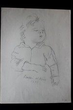 DDR Maler Professor Peuker Wolfgang Bleistift Zeichnung Original  Studien 1975