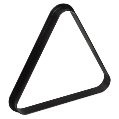 OKKO Billiard Pool Table Plastic 8 Ball Triangle Rack for 2 ¼'' Pool Balls