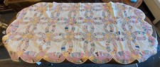 Antique Double Wedding Ring Quilt