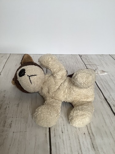 Russ Luv Pets Yapper Puppy Dog Cream Brown Miniature Stuffed Beanbag Plush 5” - Picture 5 of 10