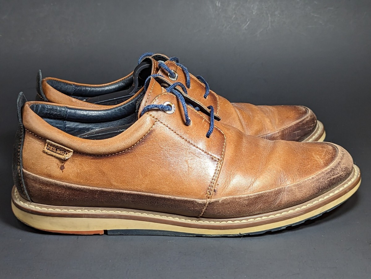 PIKOLINOS Berna Leather Oxford Shoes Size 11 Brown Amazon.com | PIKOLINOS Lace-up Shoes/Lace-ups Leather Berna  main image 4