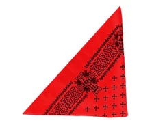 Dogtown Skateboards Red Cotton Bandana