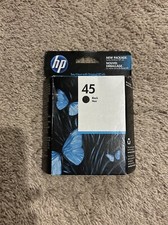 HP 51645A 45 Ink Printer Cartridge - Black - Expired 2011 product of Singapore
