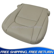 Driver Bottom Replacement Leather Seat Cover Tan For 08-15 Toyota Land Cruiser