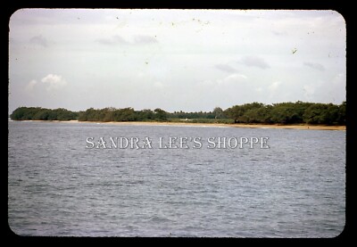 1965 Slide Small Plane Landing On Beach Kaanapali Maui Hawaii #6112