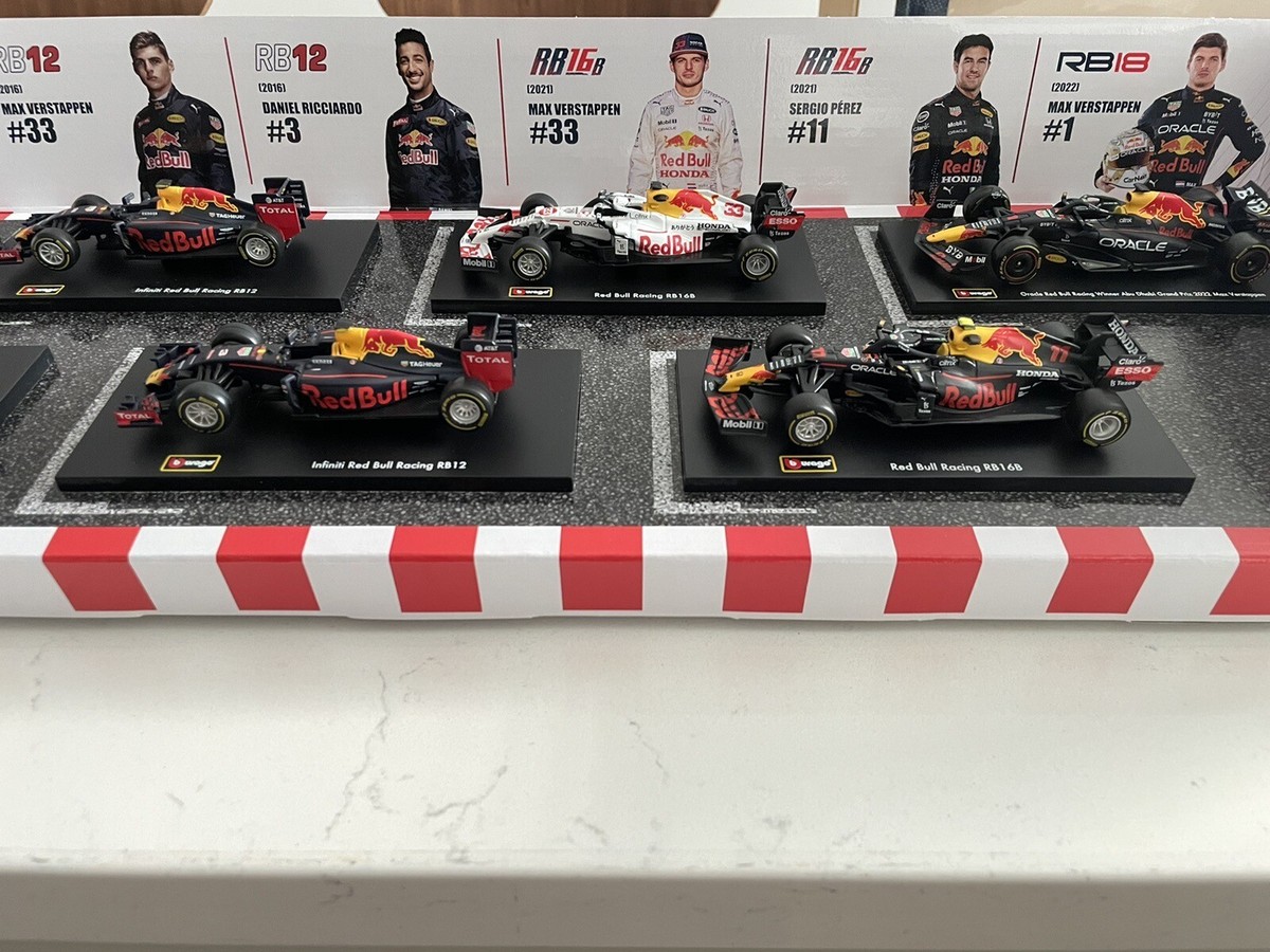 bBurago Red Bull Racing Formula 1 F1 1:43 Scale Die Cast 6 bBurago Red Bull Racing Formula 1 F1 1:43 Scale Die Cast 6