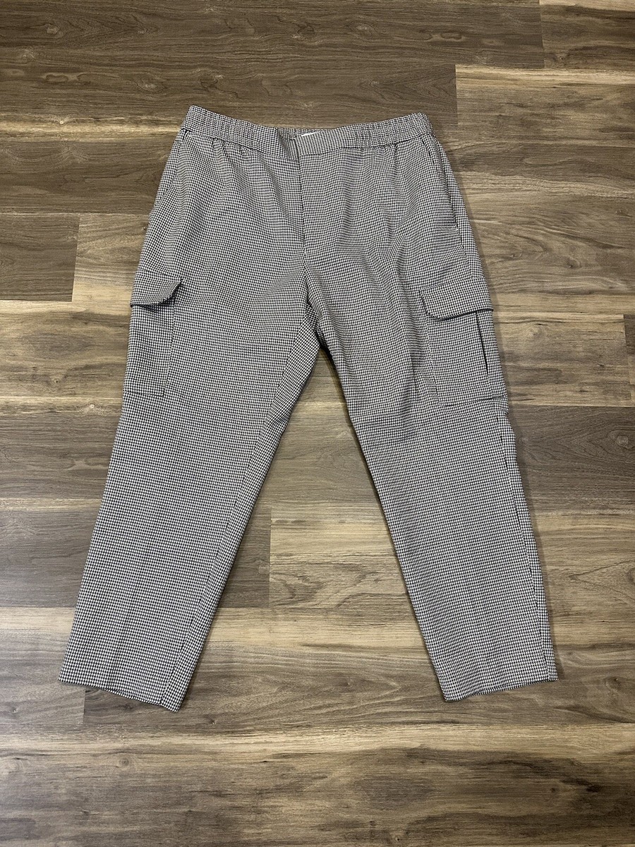Topman Mens Pants 36x30 Houndstooth Dress Chino Pockets