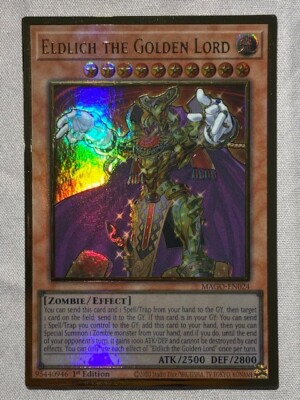 Eldlich the Golden Lord MAGO-EN024 Maximum Gold 1st Edition