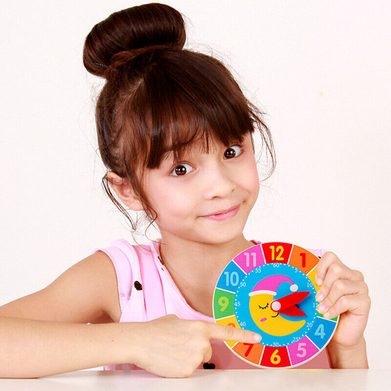 Busy Board DIY Uhr Spielzeug Baby Montessori Sensory Activity Bo