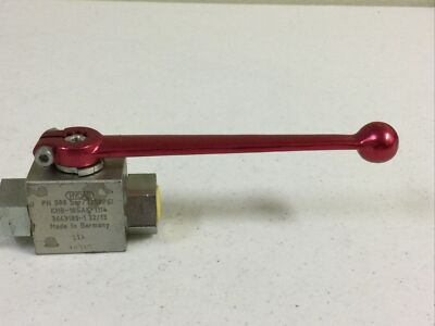 NEW, HYDAC KHB-10SAE-1114-11X PRESSURE BALL VALVES, FREE SHIPPING