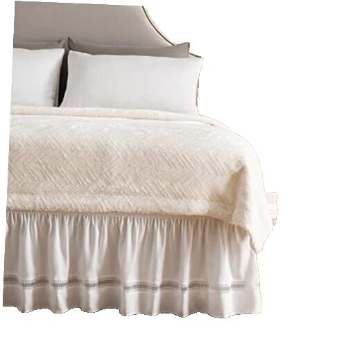 Королевские цветочные юбки для кровати из полиэстера