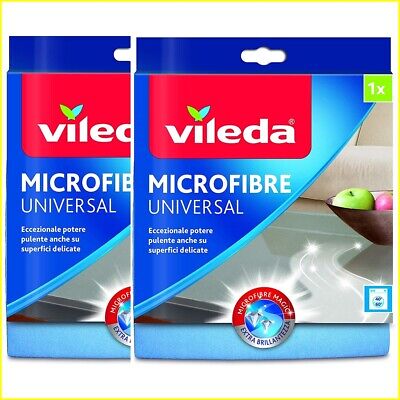 Vileda Microfibre Universal Plus Multi-Purpose Cloth - Pack of 2 items 