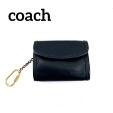 Coach Old Coach Coin Case, Glovetanned Leather, Vintage