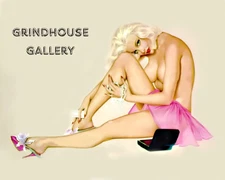 ALBERTO VARGAS Beautiful Vintage Retro Sexy Pin-Up Glamour Girl Art Print #1