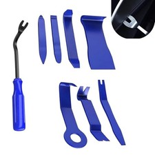 Auto Trim Removal Tool Kit Car Door Clip Panel Removal Tools Set 8 Pcs Blue