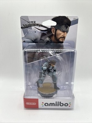 Amiibo - SEALED Snake Figure (Super Smash Bros) New In Box