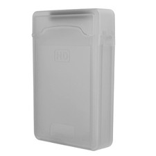 Hard Drive Disk Box 3.5in HDD/SSD Shockproof Anti-Static Dustproof Transparen...