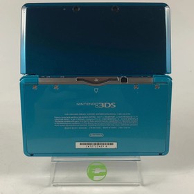 Nintendo 3DS Handheld Game Console Only CTR-001 Aqua Blue