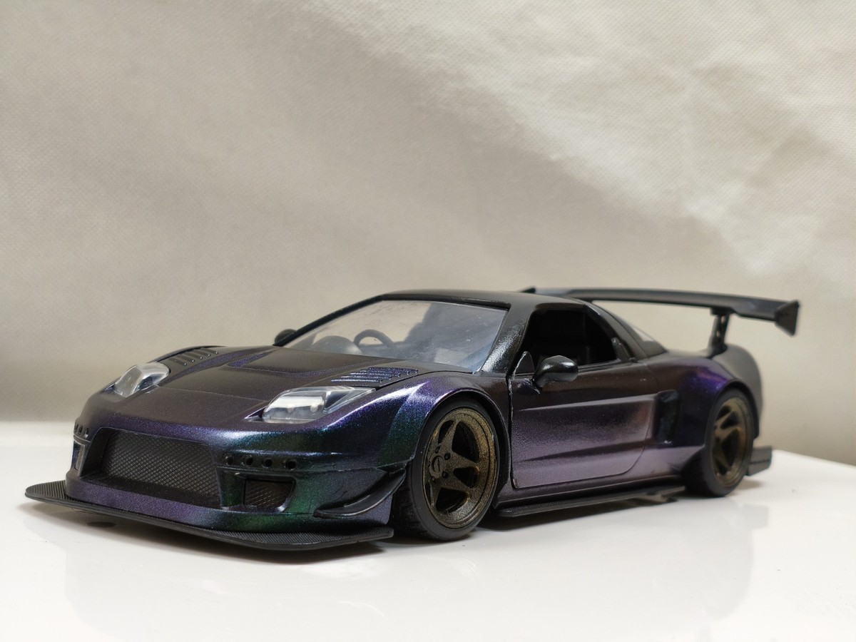 Jada 1/24 1990 Honda Nsx Custom Modified Chameleon Paint Colour