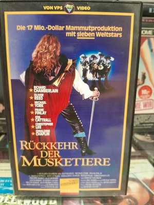 Rückkehr Der Musketiere Vhs Christopher Lee Richard Chamberlain Komödie 2