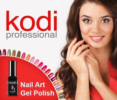 Kodi PROFESSIONAL Nail Art Gel Polish 8 (7) ml LED UV Manicure MULTICOLOR