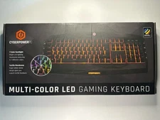 [LIGHTLY USED] CyberPowerPC Multi-Color LED Gaming Keyboard