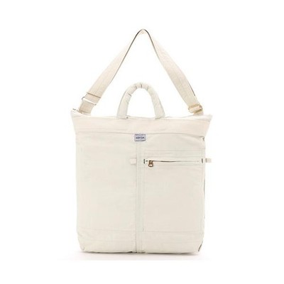 PORTER YOSHIDA MILE 2WAY HELMETBAG Tote Bag Handbag Off-white 754-15113