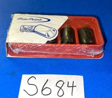 BLUE-POINT TOOLS NEW 5 PIECE 1/4 DRIVE TWIST SAE. IMPACT SOCKET SET 5/16-9/16