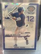 2025 Panini Prospect Edition COLIN HOUCK PROSPECT TICKET BLUE ICE /299 #36