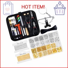 shynek 1857 Pcs Jewelry Making Supplies Kit for Adults, Jewelry Making Tools wit