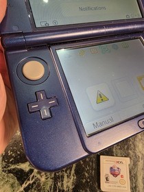 New Nintendo 3DS XL Galaxy Edition English US Console Working w/Charger + Game