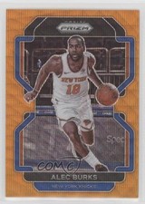 2021-22 Panini Prizm Orange Wave Prizm 16/60 Alec Burks #65 0v5o