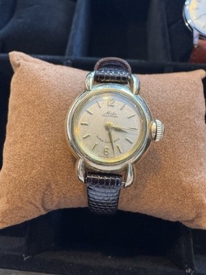 MIDO MULTIFORT SUPER-AUTOMATIC 17J 2 TONE BULLS EYE Women's Vintage  Untested