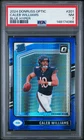 Caleb Williams #201 2024 Panini Donruss Optic PSA 7 Blue Hyper