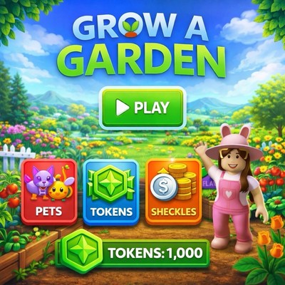   Grow A Garden   - SHECKLES AND RARE ITEMS