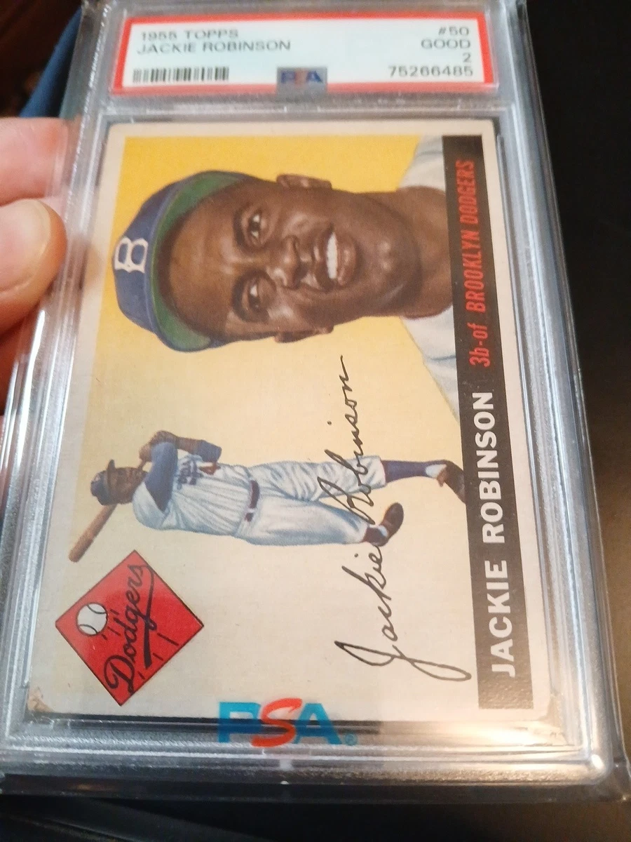 Jackie Robinson Professional Sports Authenticator (PSA) Baseball