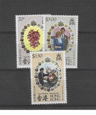 HONG KONG Yvert n° 366/368 neuf sans charnière