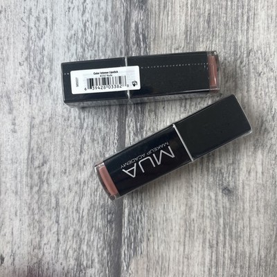 2 X MUA Make Up Academy Color Intense Lipstick 0.06oz 250 NUDE Lip Color Sealed