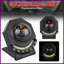 2-in-1 Car Dashboard Compass with Slope Meter, Foldable High Precision Navigatio