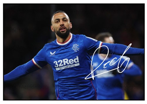 11564. Kemar Roofe Signed Pictures (A4 Prints) Derby Rangers Leeds Oxford etc.