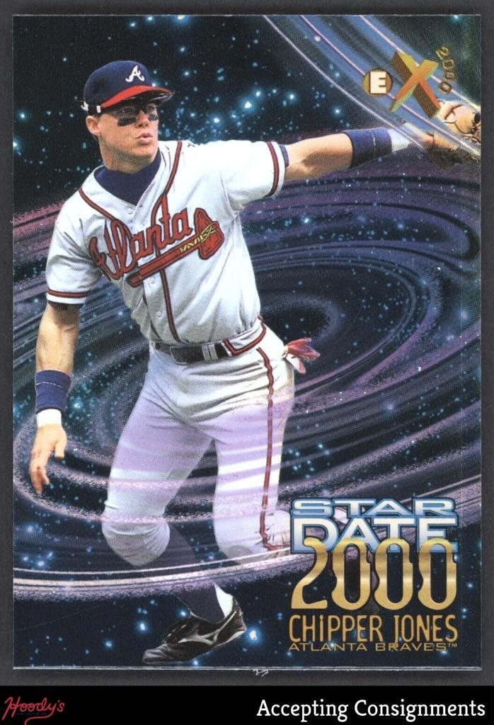 1997 E-X2000 Star Date 2000 #5 Chipper Jones ATLANTA BRAVES