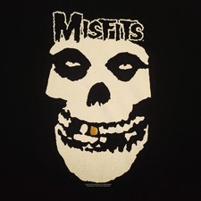 VINTAGE 2007 MISFITS Gold Tooth Fiend T-Shirt XL Gildan Danzig Punk VERY RARE