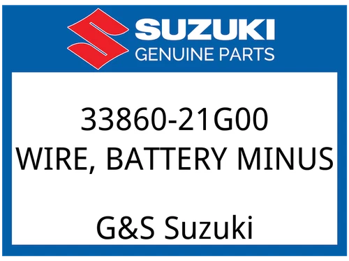 WIRE, BATTERY MINUS