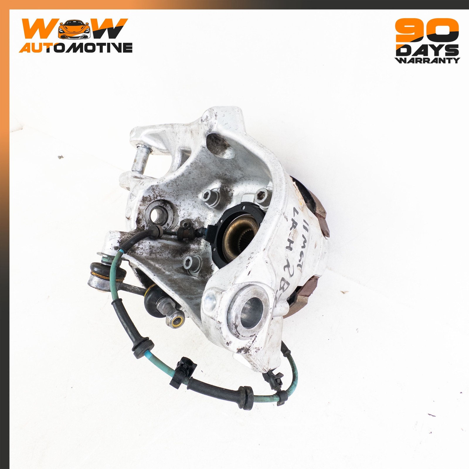 08-19 MASERATI GRANTURISMO REAR LEFT DRIVER SIDE SPINDLE KNUCKLE HUB OEM